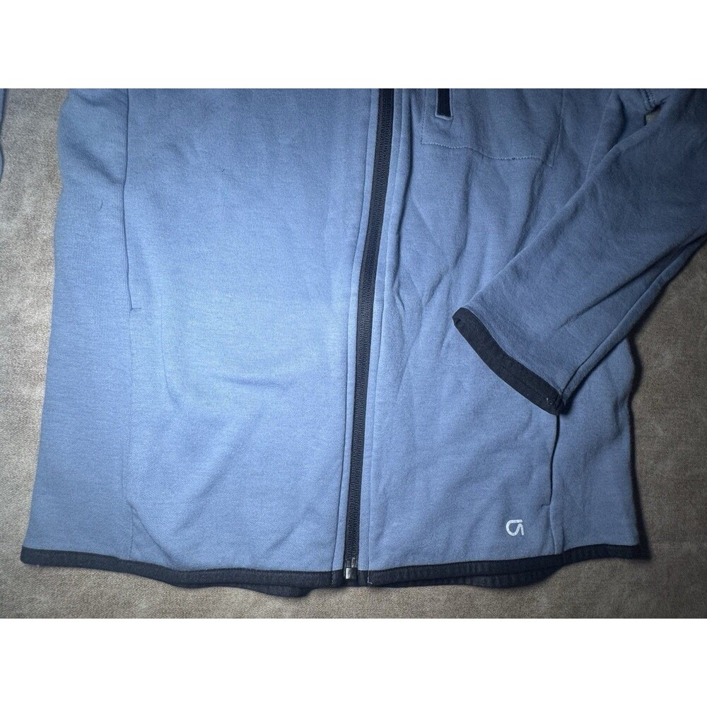 GAP GapFit Performance Zip Hoodie Sport Running Hooded Size XXL Fits Small - Picture 3 of 5